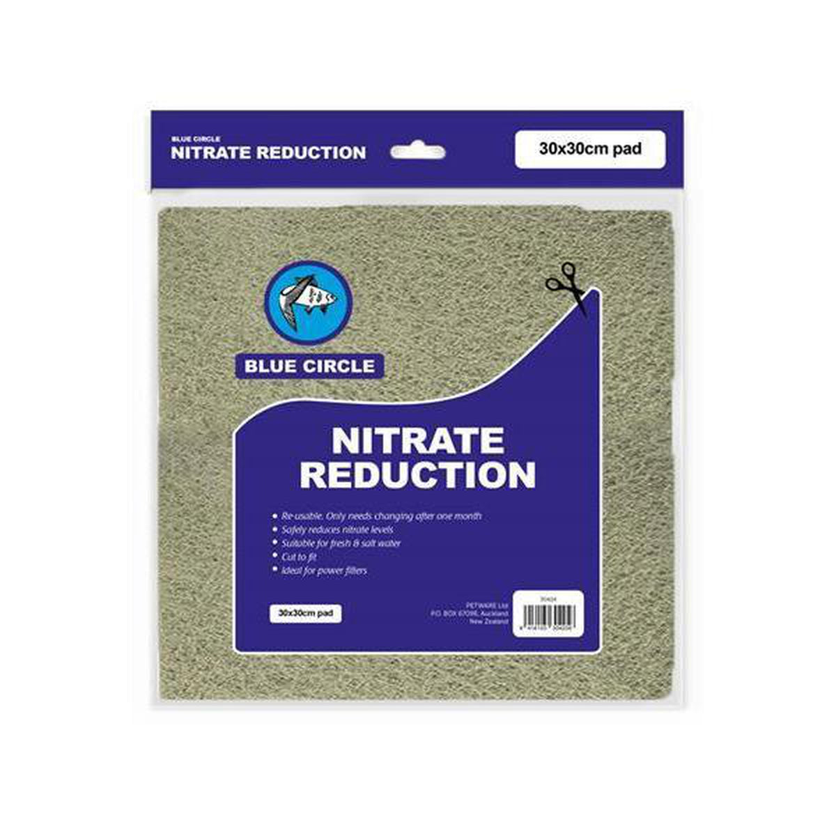 Blue Circle Nitrate  Reducing Pad 30x30x2