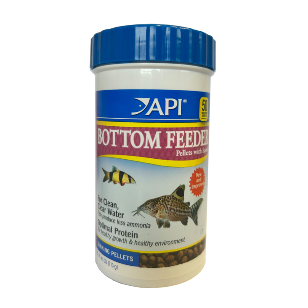 API Bottom Feeder Pellet with Squid 118g Tropical FIsh Food