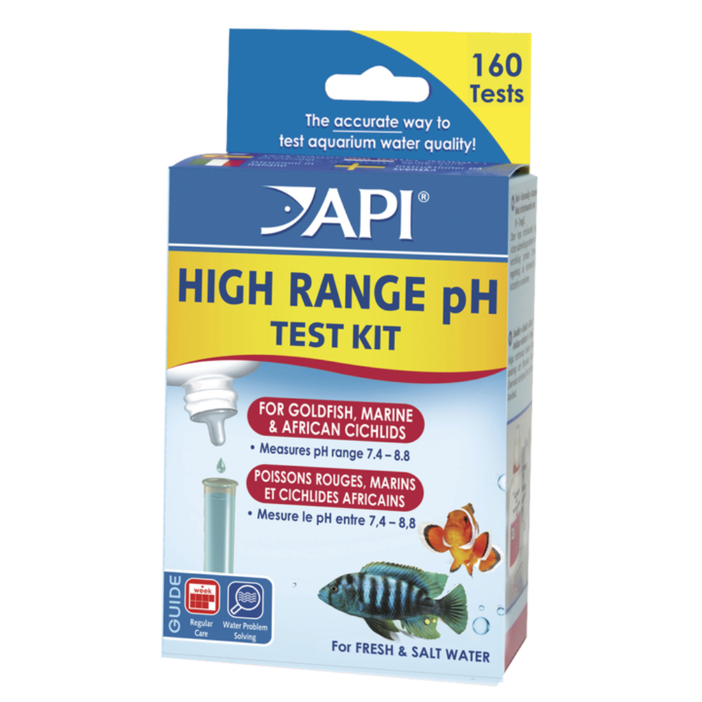 API High Range pH Test Kit for Freshwater and Saltwater Aquariums 