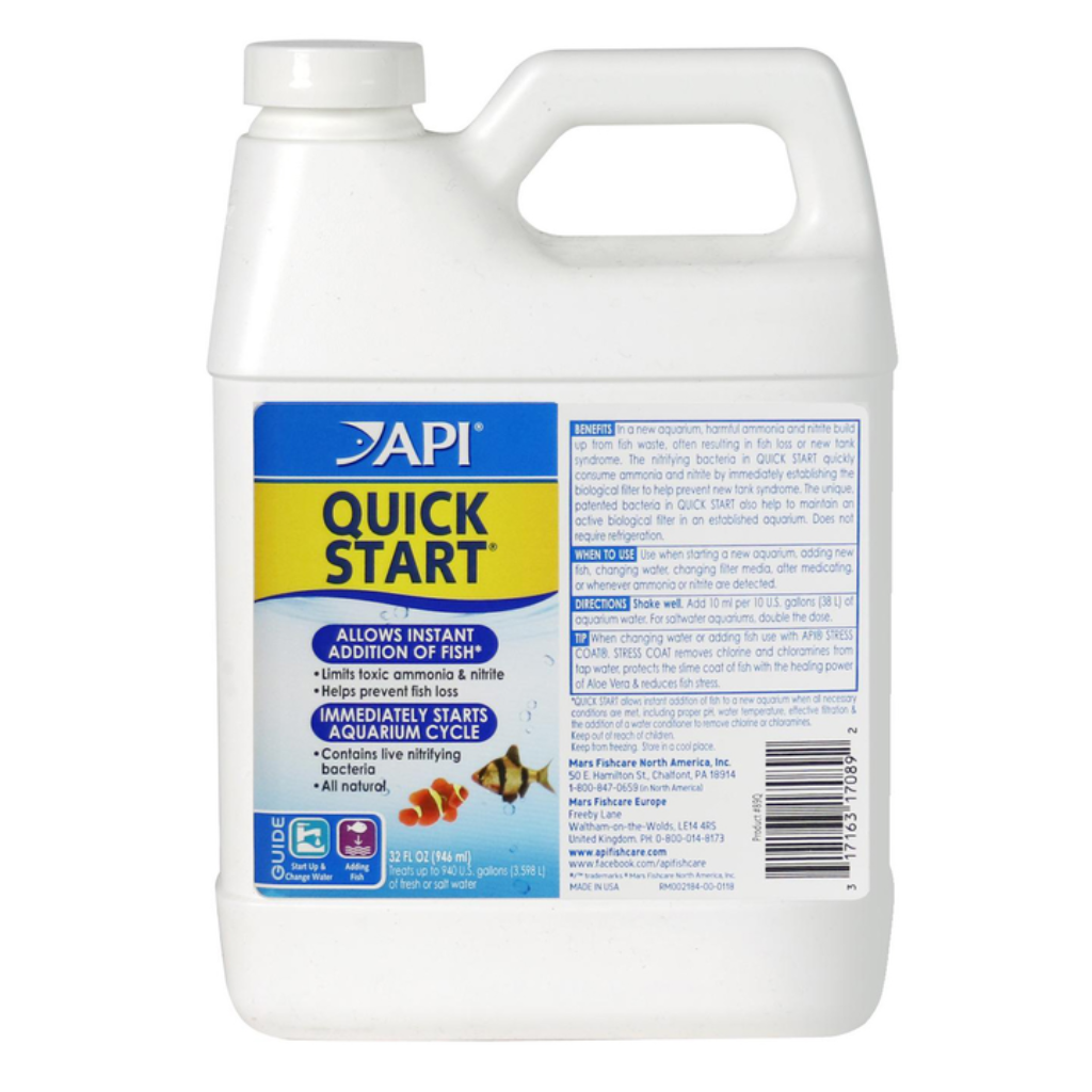 API Quick Start 946ml for Instantly Cycling Freshwater Aquariums