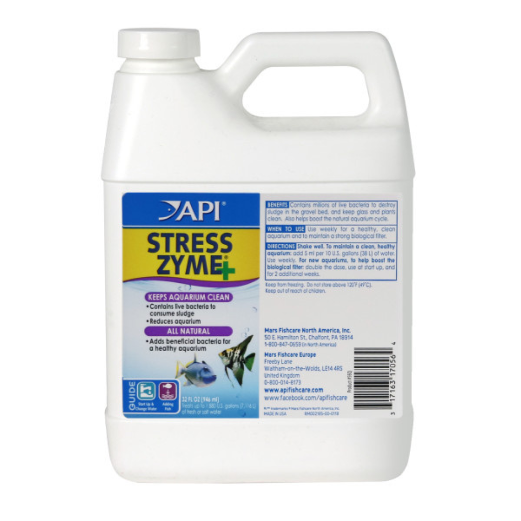 API Stress Zyme 946ml Bacteria for Aquariums 