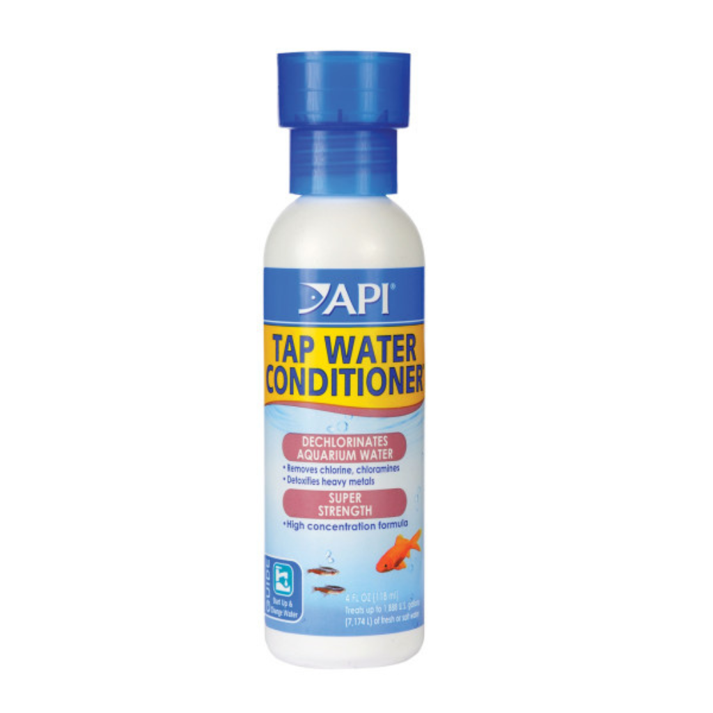 API Tap Water Conditioner 118ml Dechlorinator for Freshwater &amp; Saltwater