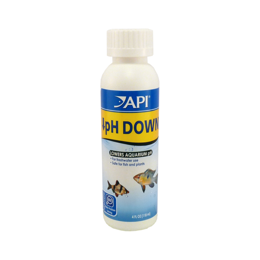 API pH Down 118ml pH adjuster for Freshwater Aquariums