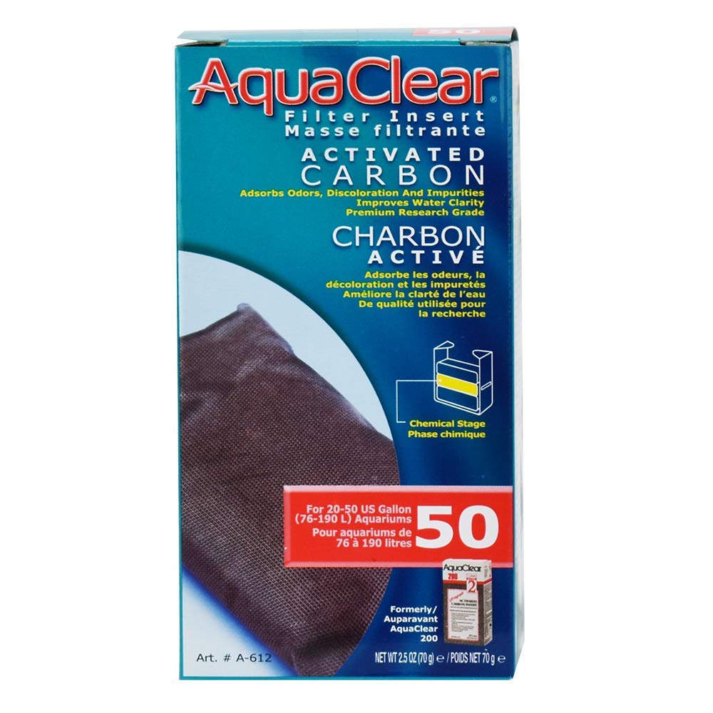 AquaClear 50 replacement carbon for Hang on back filter 