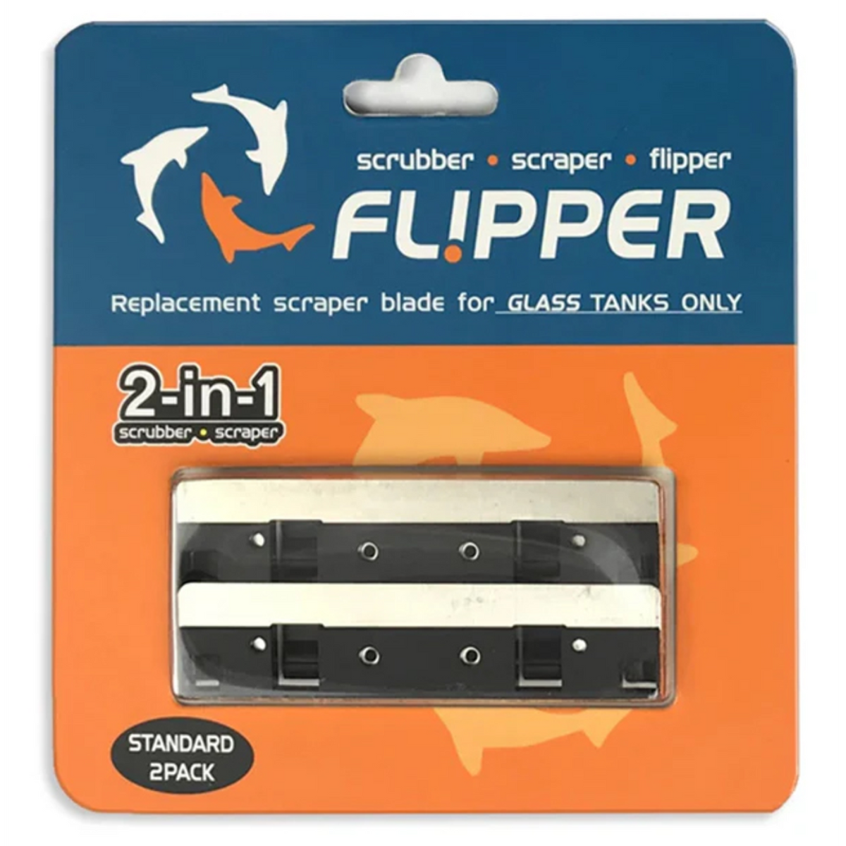 Flipper Algae Scraper Stainless Steel Replacement Blades