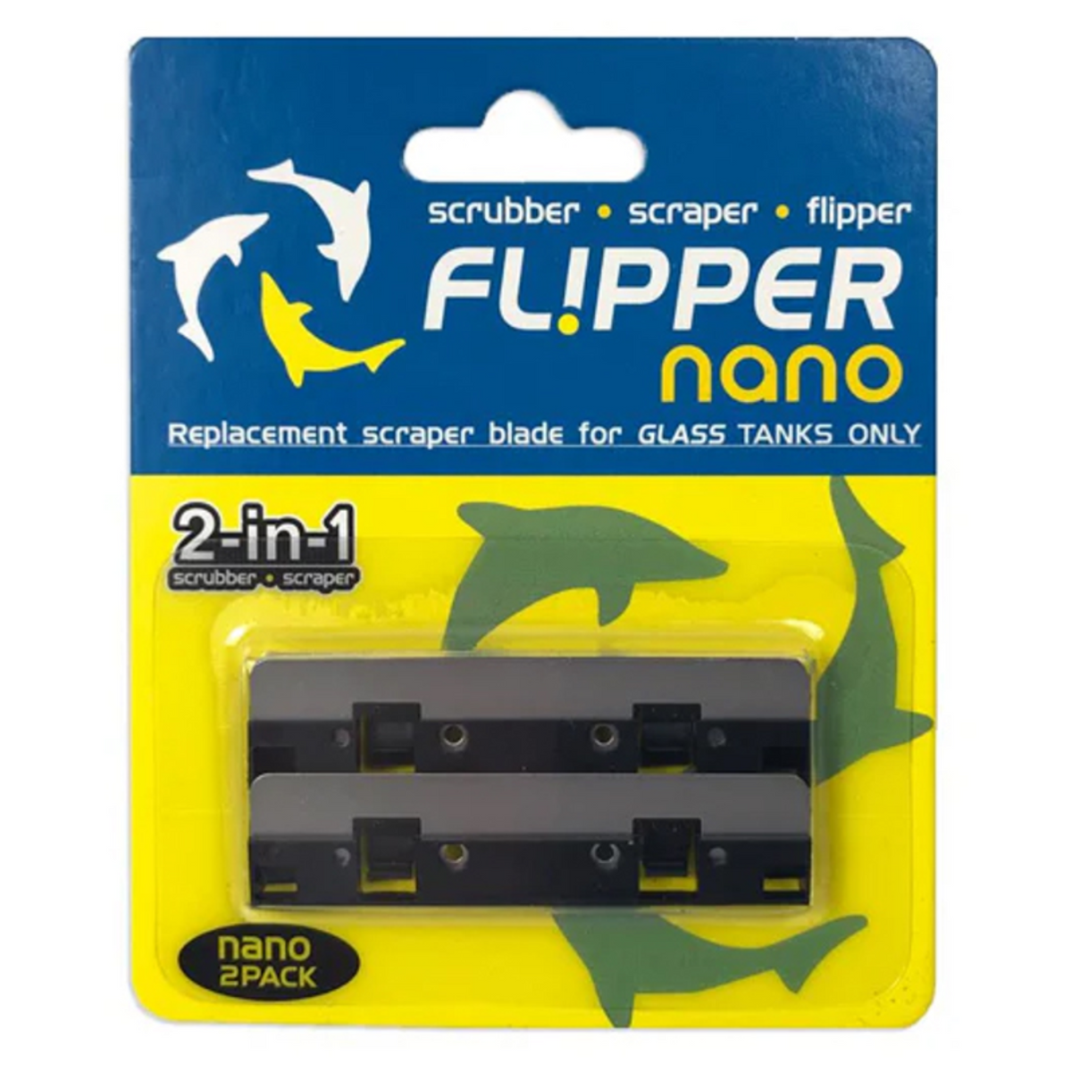 Flipper Nano Stainless Steel Replacement  Blades 