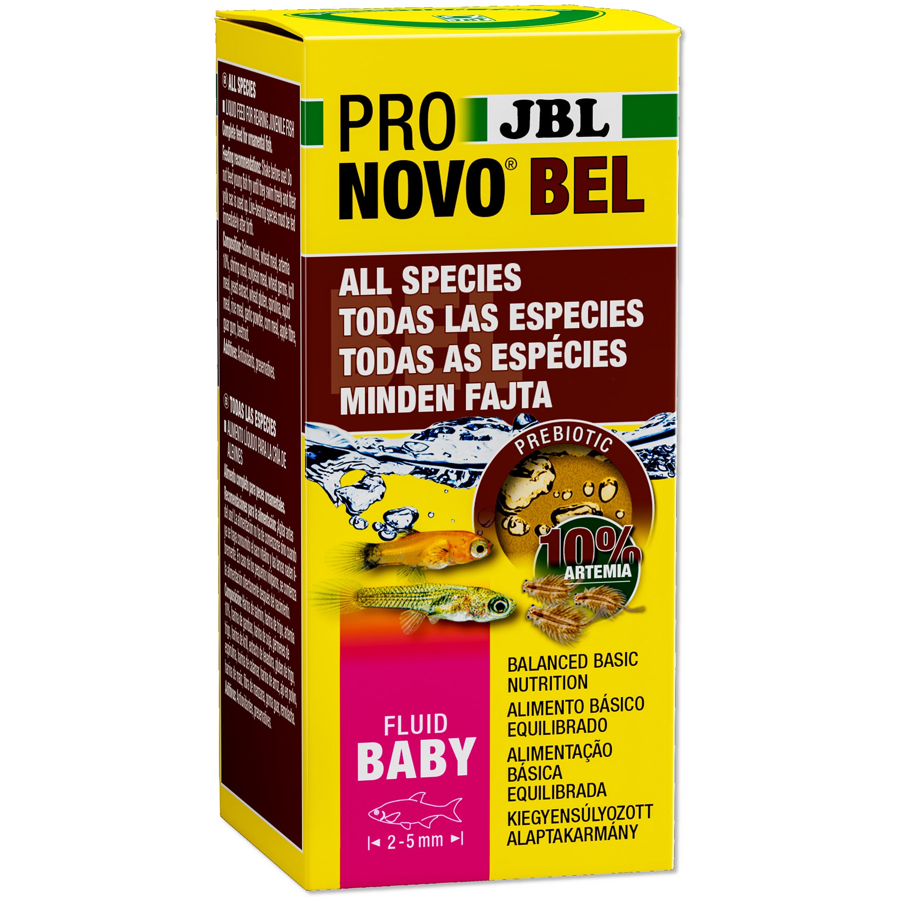 JBL ProNOVO Bel liquid fish fry food 