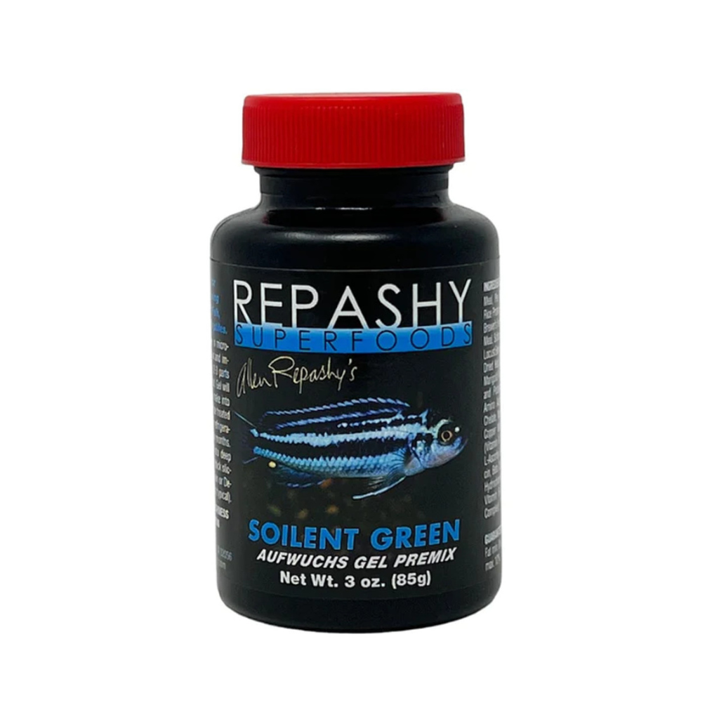 Repashy Soilent Green 84g Aufwuchs Fish Food for African Cichlids and other algae based eaters