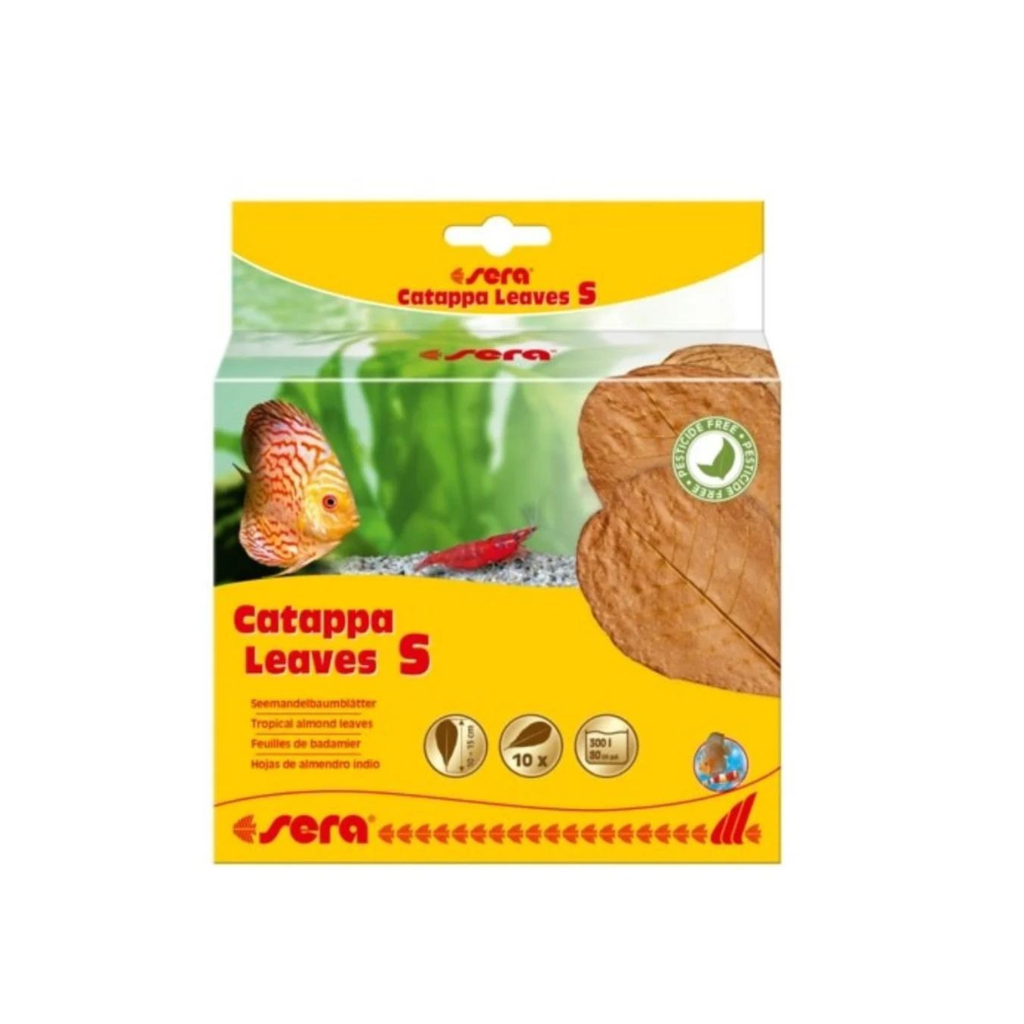 Sera Catappa Leaves Small for Aquarium Use