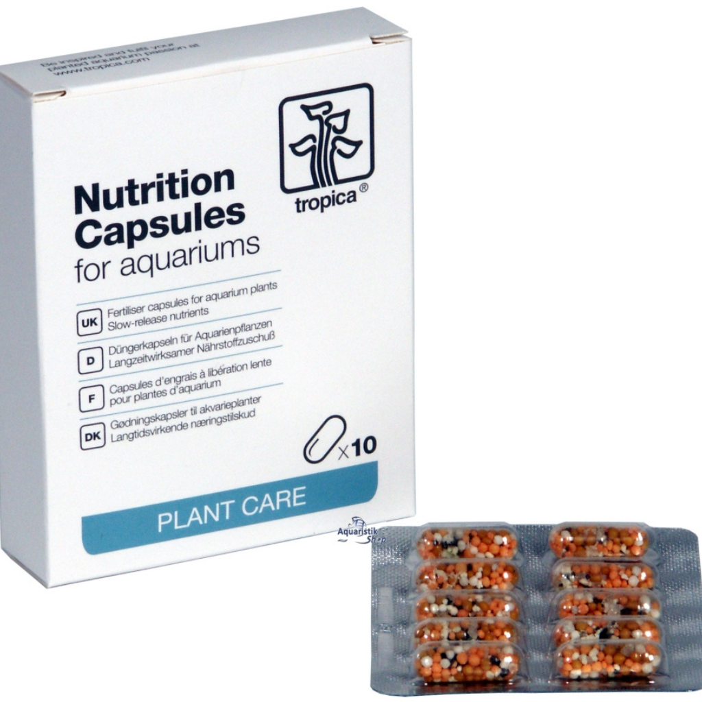 Tropica Nutrition Capsules 10 pack for aquatic plants