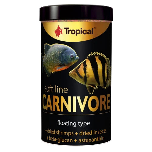 Tropical Soft Line Carnivore fish food 