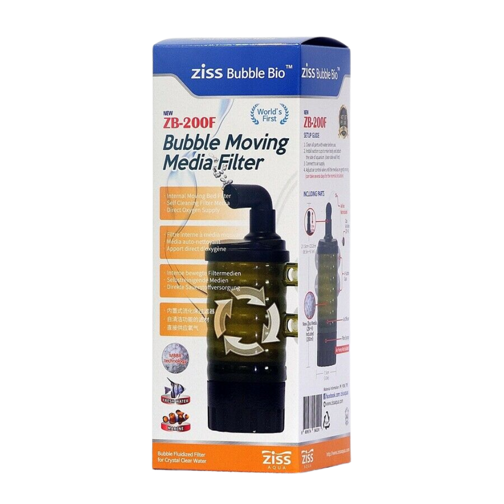 Ziss ZB-200F Bubble Moving Filter for Aquariums 