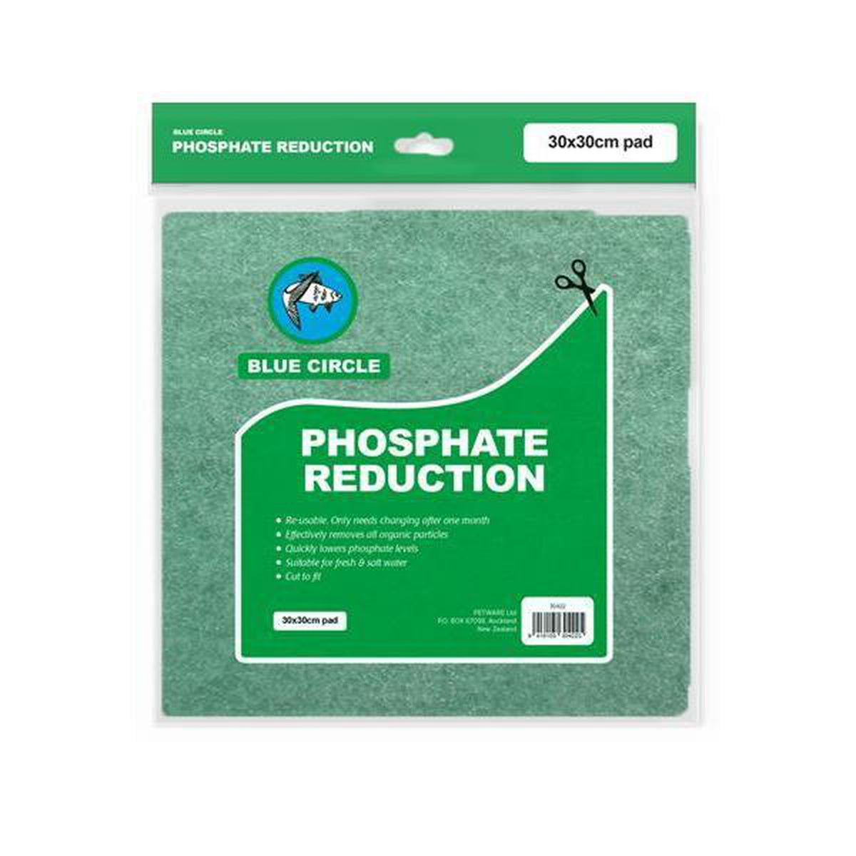 Blue Circle Phosphate Reducing Pad 30x30x2
