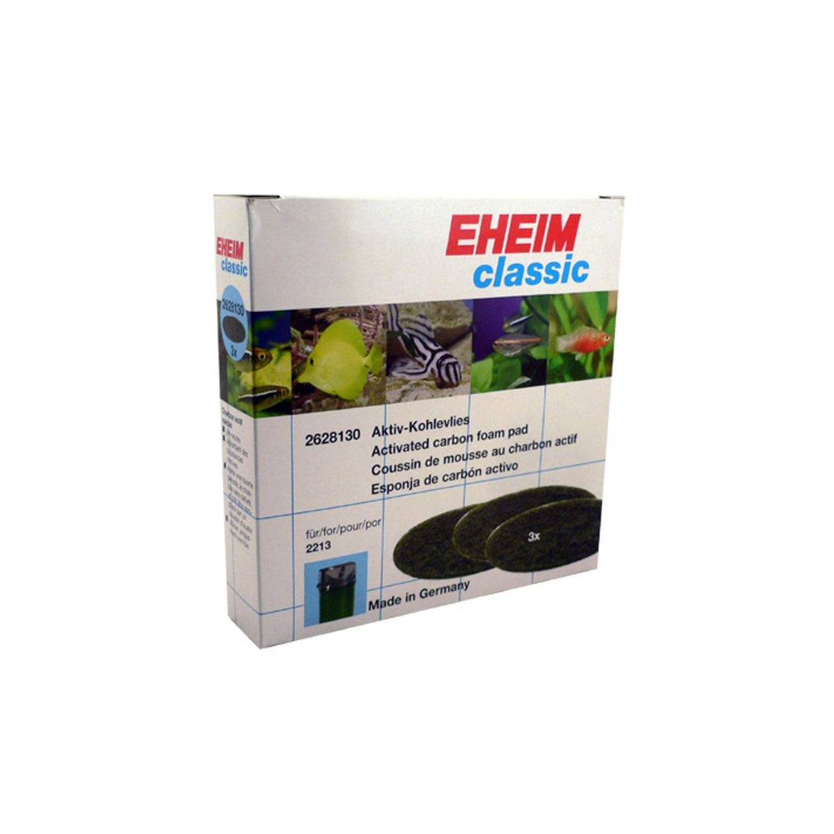 Eheim Classic 250 Filter Pad Carbon 3 Pack