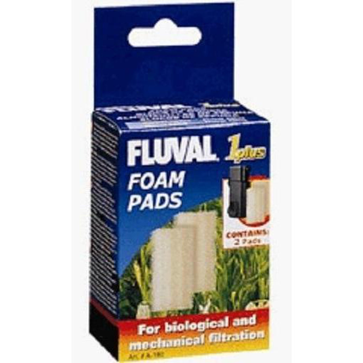 Fluval 1 Plus Foam Insert 2pk