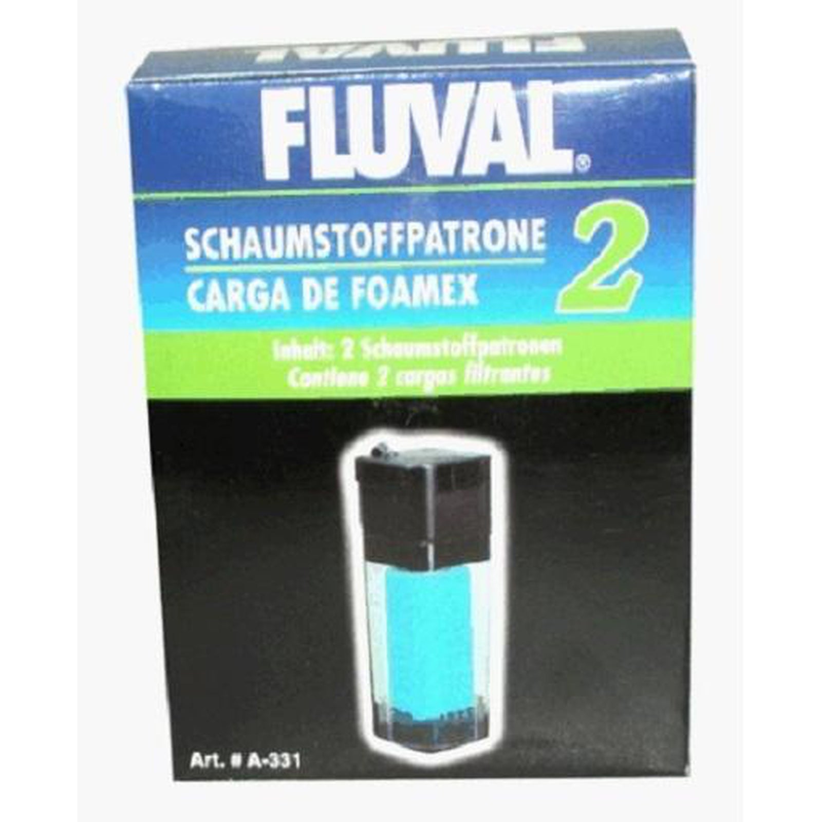 Fluval 2 Foam Insert 2pk