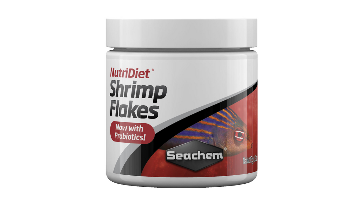 Seachem Nutridiet Shrimp Flakes with Probiotics