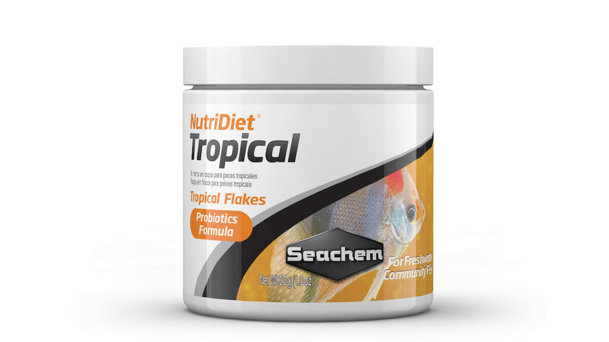 Seachem Nutridiet Tropical Flakes with Probiotics