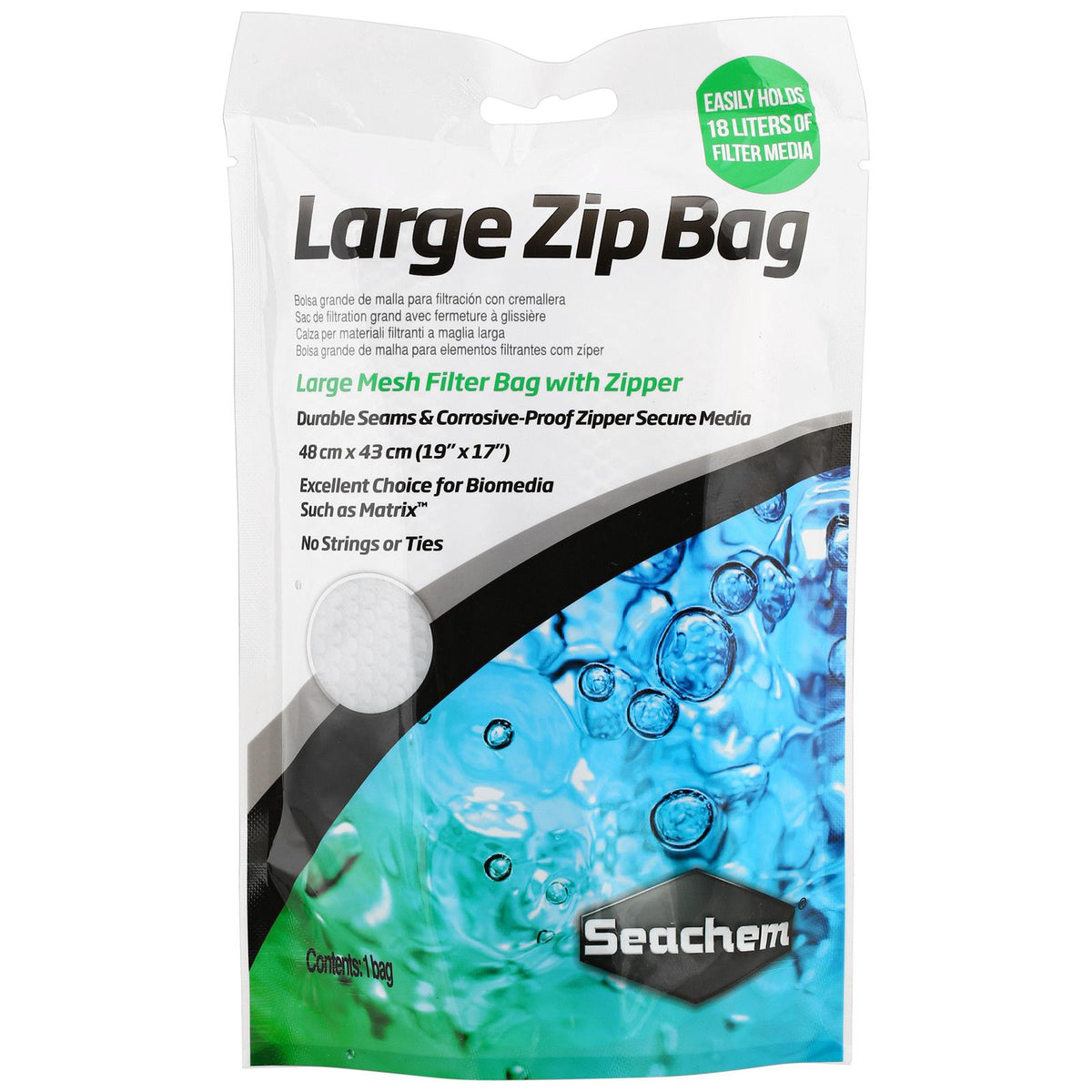 Seachem Zip Bag