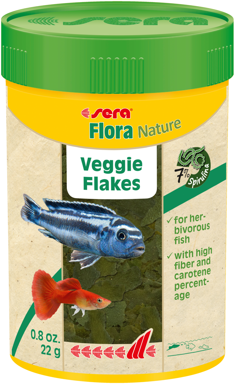 Sera Flora Nature Veggie Flakes 22g