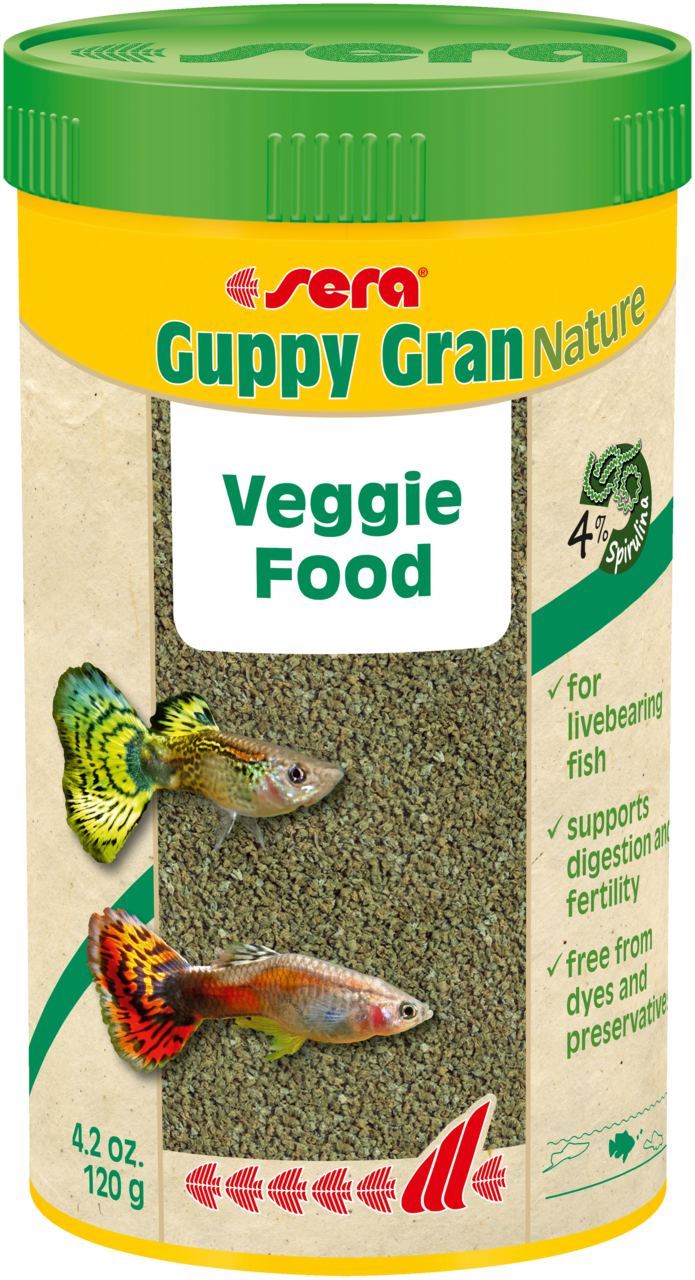 Sera Guppy Gran Nature Fish Food 120g