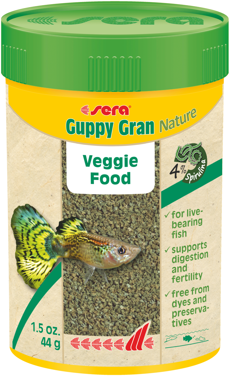 Sera Guppy Gran Nature fish food 44g