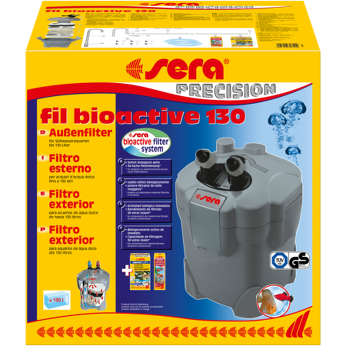 Sera fil Bioactive Canister Filter Range