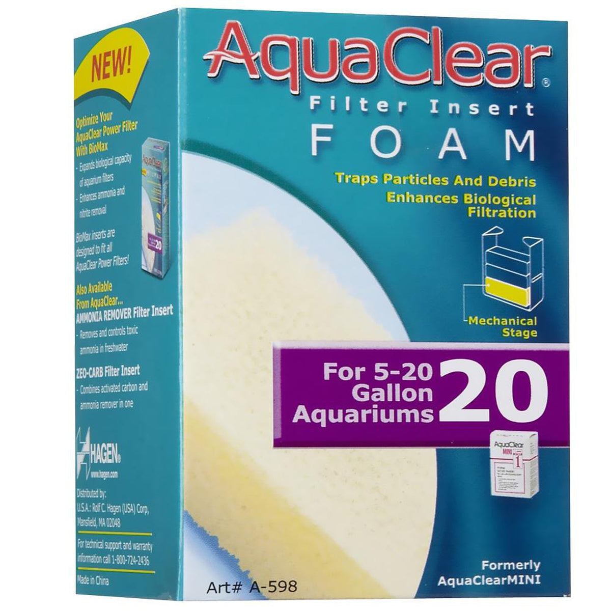 AquaClear 20 Foam Insert