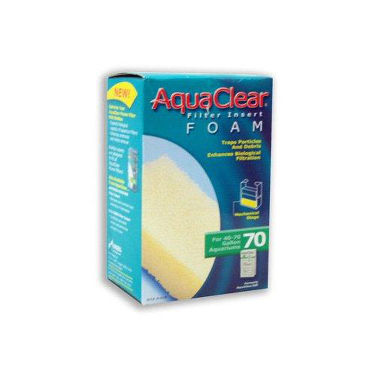 AquaClear 70 foam filter insert for Hang on back filter