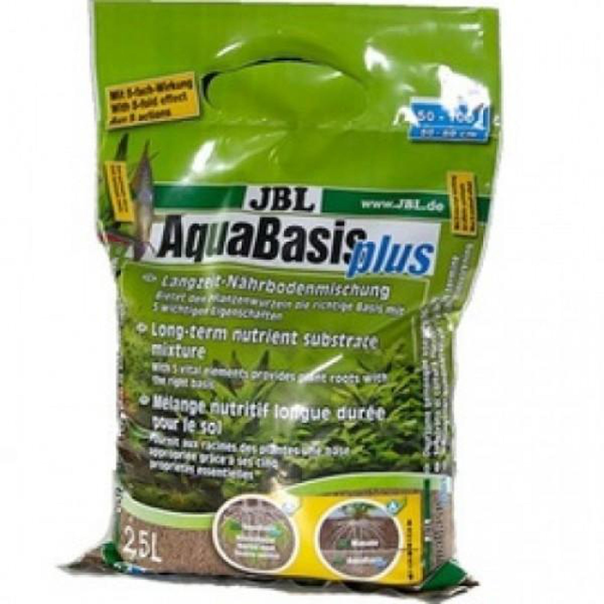 JBL - Substrat Mélange Nutritif AquaBasis Plus pour Aquarium - 5L